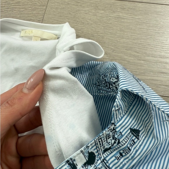 MAJE Lasane Cotton-Poplin Shirt Blouse Top - Picture 4 of 13